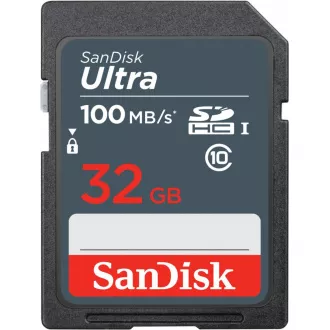 SanDisk SDHC kartica 32GB Ultra (100MB/s Class 10 UHS-I) SanDisk SDHC kartica 32GB Ultra (100MB/s Class 10 UHS-I)