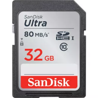 SanDisk SDHC kartica 32GB Ultra (100MB/s Class 10 UHS-I) SanDisk SDHC kartica 32GB Ultra (100MB/s Class 10 UHS-I)