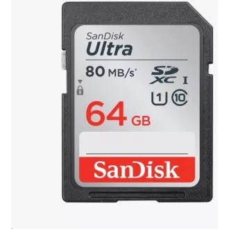 SanDisk SDXC kartica 64GB Ultra (100MB/s Class 10 UHS-I)