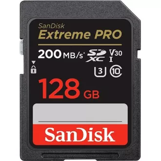 SanDisk SDXC kartica 128 GB Extreme PRO (200 MB/s Class 10, UHS-I U3 V30) SanDisk SDXC kartica 128 GB Extreme PRO (200 MB/s Class 10, UHS-I U3 V30)