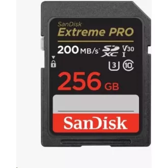 SanDisk SDXC kartica 256 GB Extreme PRO (200 MB/s Class 10, UHS-I U3 V30)