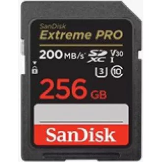 SanDisk SDXC kartica 256 GB Extreme PRO (200 MB/s Class 10, UHS-I U3 V30)