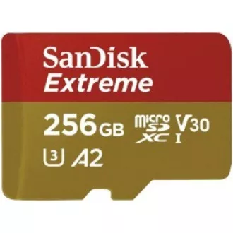 SanDisk micro SDXC kartica 256 GB Extreme Mobile Gaming (190 MB/s klasa 10, UHS-I U3 V30) SanDisk micro SDXC kartica 256 GB Extreme Mobile Gaming (190 MB/s klasa 10, UHS-I U3 V30)