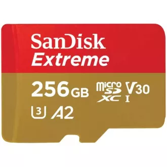 SanDisk micro SDXC kartica 256 GB Extreme Mobile Gaming (190 MB/s klasa 10, UHS-I U3 V30) SanDisk micro SDXC kartica 256 GB Extreme Mobile Gaming (190 MB/s klasa 10, UHS-I U3 V30)