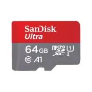 SanDisk MicroSDXC kartica 64GB Ultra (140MB/s, A1 klasa 10 UHS-I) + adapter