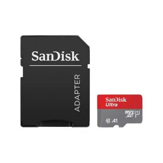 SanDisk MicroSDXC kartica 64GB Ultra (140MB/s, A1 klasa 10 UHS-I) + adapter