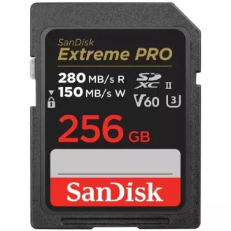 SanDisk SDXC kartica 256 GB Extreme PRO (280 MB/s klasa 10, UHS-II V60)