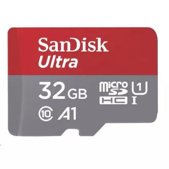 SanDisk MicroSDXC kartica 128GB Ultra (140MB/s, A1 klasa 10 UHS-I) + adapter