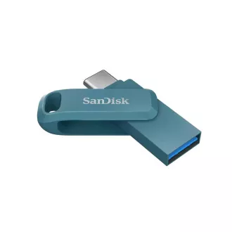 SanDisk Flash Disk 128GB Ultra Dual Drive Go, USB-C 3.2, plavi