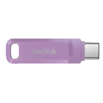 SanDisk Flash Disk 64GB Ultra Dual Drive Go, USB-C 3.2, ljubičasta