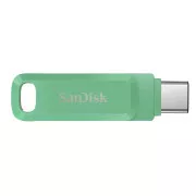 SanDisk Flash Disk 64GB Ultra Dual Drive Go, USB-C 3.2, zelena