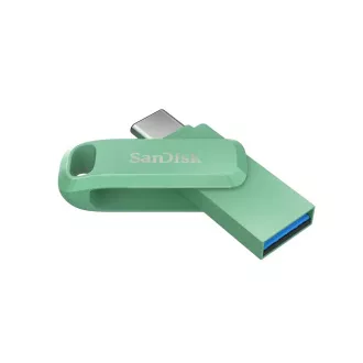 SanDisk Flash Disk 128GB Ultra Dual Drive Go, USB-C 3.2, zelena