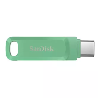 SanDisk Flash Disk 256 GB Ultra Dual Drive Go, USB-C 3.2, zelena