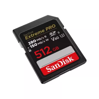 SanDisk SDXC kartica 512 GB Extreme PRO (R:280/W:150 MB/s, UHS-II, V60)