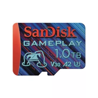 SanDisk MicroSDXC kartica 1TB GamePlay (R:190/W:130 MB/s, UHS-I, V30, A2)