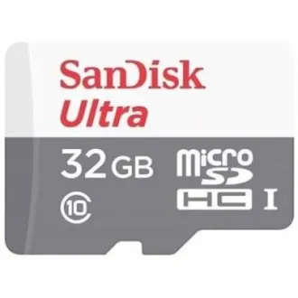 SanDisk MicroSDHC kartica 32GB Ultra (R:100/W:100 MB/s, UHS-I, C10) + adapter