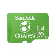SanDisk MicroSDXC kartica 64GB za Nintendo Switch (R:100/W:90 MB/s, UHS-I)