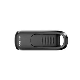 SanDisk Flash Disk 128GB Ultra Slider, USB-C 3.2, crni