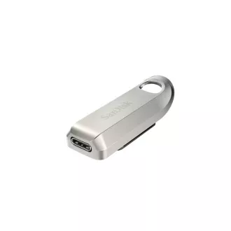SanDisk Flash Drive 128GB Ultra Luxe, USB-C 3.2, srebrni