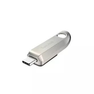 SanDisk Flash Drive 256 GB Ultra Luxe, USB-C 3.2, srebrni
