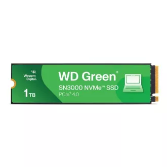 WD GREEN SSD 1TB SN3000 Pokreće ga SanDisk, PCIe Gen4x4, M.2 2280, (R:5000/W:4200 MB/s)