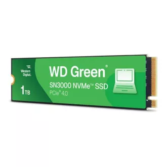 WD GREEN SSD 1TB SN3000 Pokreće ga SanDisk, PCIe Gen4x4, M.2 2280, (R:5000/W:4200 MB/s)