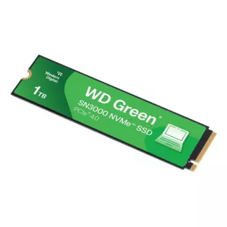 WD GREEN SSD 1TB SN3000 Pokreće ga SanDisk, PCIe Gen4x4, M.2 2280, (R:5000/W:4200 MB/s)