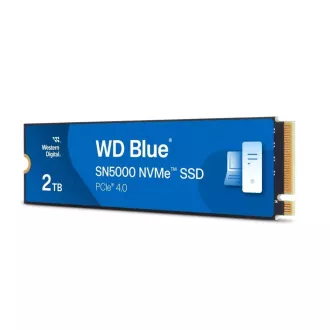 WD BLUE SSD NVMe 2TB PCIe SN5100 pogonjen SanDiskom, Gen4, (R:5150, W:4850MB/s)