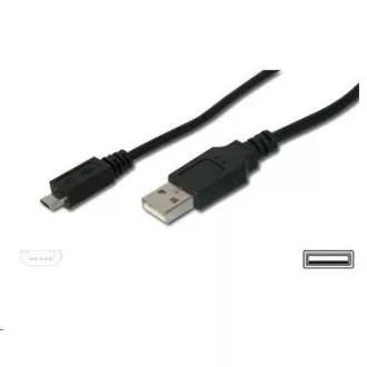 PREMIUMCORD USB 2.0 A - Micro B spojni kabel 1m