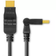 PREMIUMCORD Kabel HDMI A - HDMI AM/M 2m, rotirajući pozlaćeni konektori