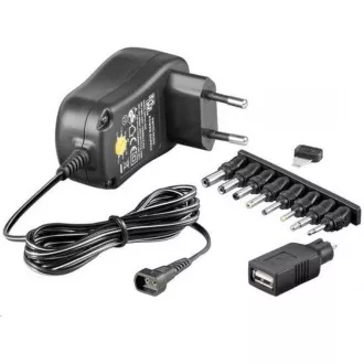 Goobay Univerzalni adapter za napajanje 230V / 3-12V DC 1500mA Goobay Univerzalni adapter za napajanje 230V / 3-12V DC 1500mA