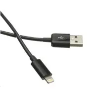 C-TECH USB 2.0 Lightning kabel (IP5 i viši) kabel za punjenje i sinkronizaciju, 2m, crni