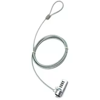 PREMIUMCORD Sigurnosna brava za NTB 1, 8m Kensington Lock (4-znamenkasti kod, čelični kabel) PREMIUMCORD Sigurnosna brava za NTB 1, 8m Kensington Lock (4-znamenkasti kod, čelični kabel)