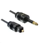 PREMIUMCORD kabel 3,5 mm mini Toslink - Toslink, vanjski promjer: 2,2 mm, duljina 2 m
