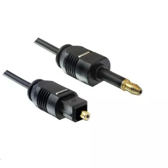 PREMIUMCORD kabel 3,5 mm mini Toslink - Toslink, vanjski promjer: 2,2 mm, duljina 3 m