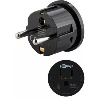 Goobay Travel adapter SAD / Japan za uređaje i punjače s europskim utikačem