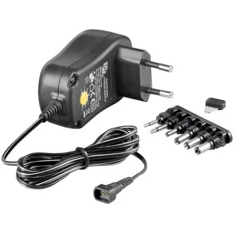 Goobay Univerzalni adapter za napajanje 230V / 3-12V DC 1000mA Goobay Univerzalni adapter za napajanje 230V / 3-12V DC 1000mA