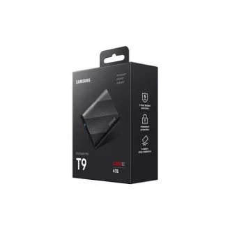 Samsung vanjski SSD disk T9 - 4 TB - crni