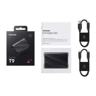 Samsung vanjski SSD disk T9 - 4 TB - crni