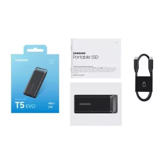 Samsung Eksterni SSD disk T5 EVO - 2TB - crni