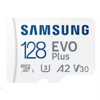 Samsung micro SDXC kartica 128GB EVO Plus + SD adapter Samsung micro SDXC kartica 128GB EVO Plus + SD adapter