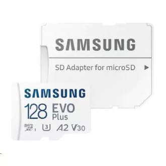 Samsung micro SDXC kartica 128GB EVO Plus + SD adapter Samsung micro SDXC kartica 128GB EVO Plus + SD adapter