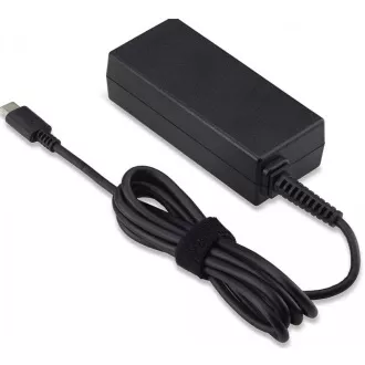 ACER 45W_USB adapter tipa C, crni - za uređaje s USB C, EU KABL ZA NAPAJANJE (MALOPRODAJNO PAKIRANJE)