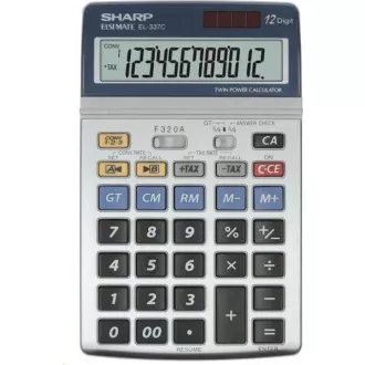 SHARP kalkulator - EL337C - srebrni