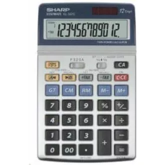 SHARP kalkulator - EL337C - srebrni