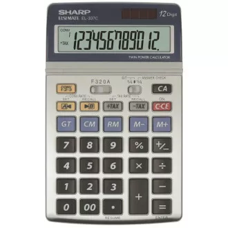 SHARP kalkulator - EL337C - srebrni
