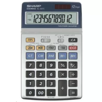 SHARP kalkulator - EL337C - srebrni