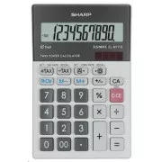 SHARP kalkulator - EL-M711GGY - srebrni