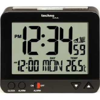 TechnoLine WT 195W - digitalna budilica s termometrom TechnoLine WT 195W - digitalna budilica s termometrom