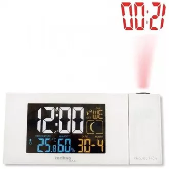 TechnoLine WT 537 - digitalna budilica s projekcijom i mjerenjem unutarnje temperature i vlažnosti
